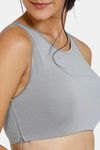 Zivame Padded Wired Full Coverage Blouse Bra - Shark Skin — thumbnail 4